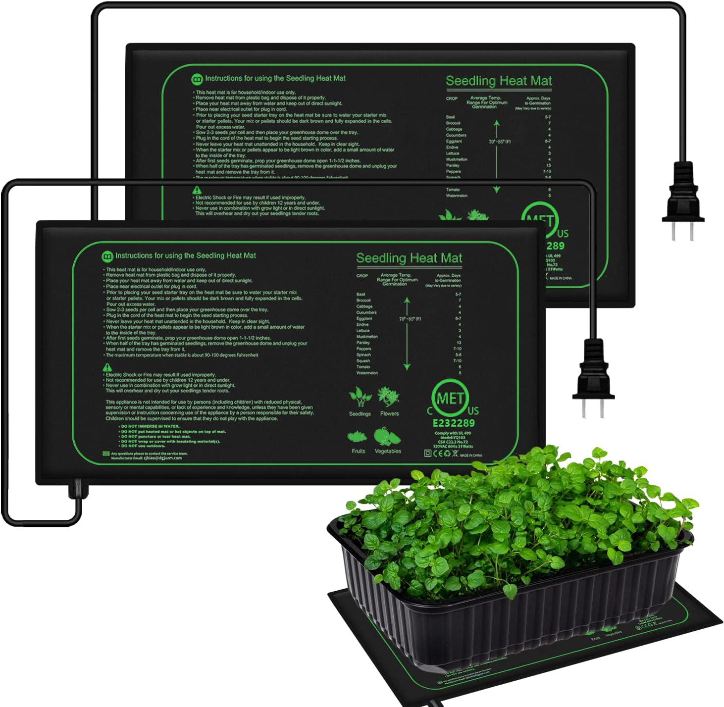 Seedling Heat Mat - 10/25/50 سنتيمتر الشتلات الحرارة حصيرة نباتات