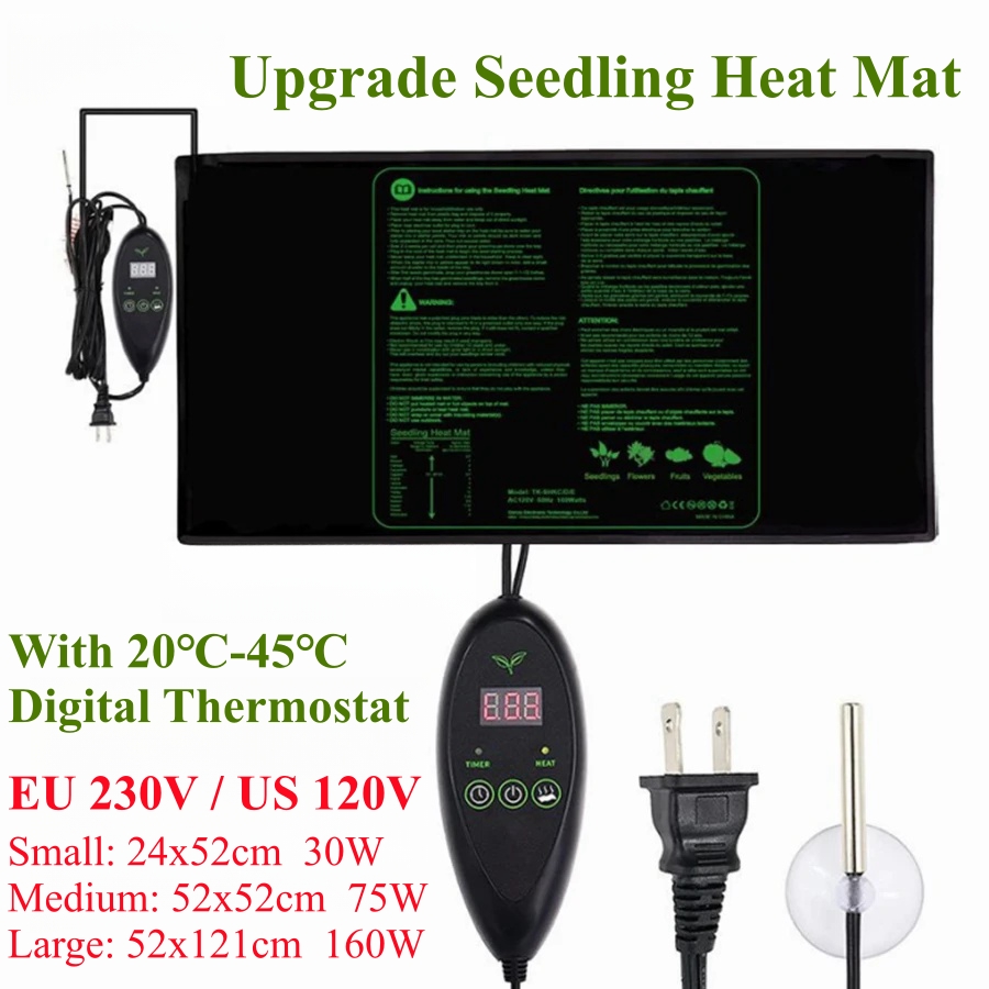 Seedling Heat Mat - 3 أحجام ترقية الشتلات الحرارة حصيرة