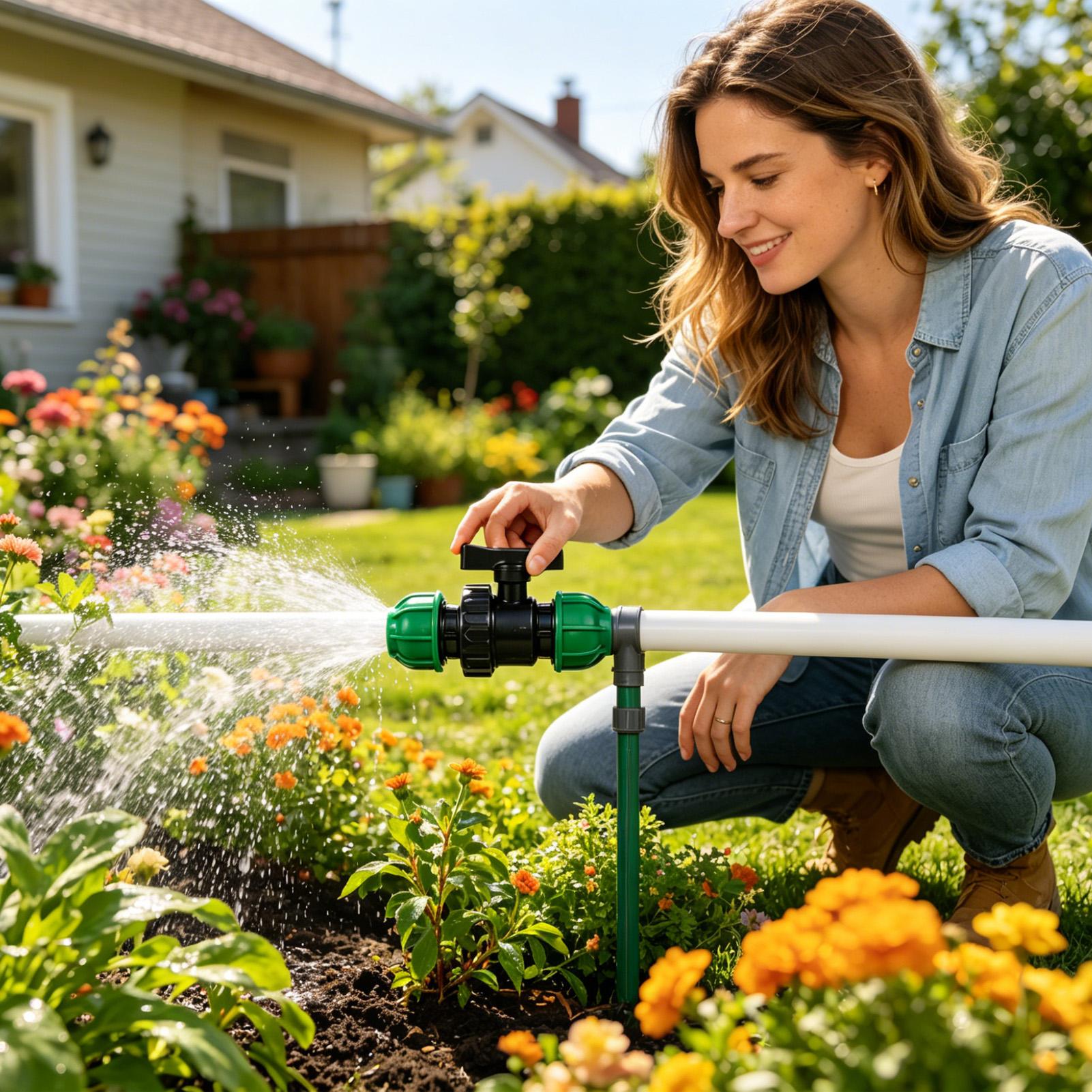 صمام إغلاق لخرطوم الحديقة 25 م - مراجعة Farming Pipe For Agriculture وسعره