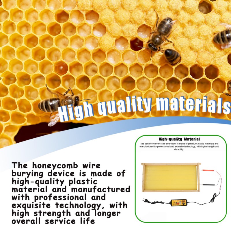 أداة إدخال الشمع الكهربائية لخ - مراجعة Beehive Frame Wax وسعره