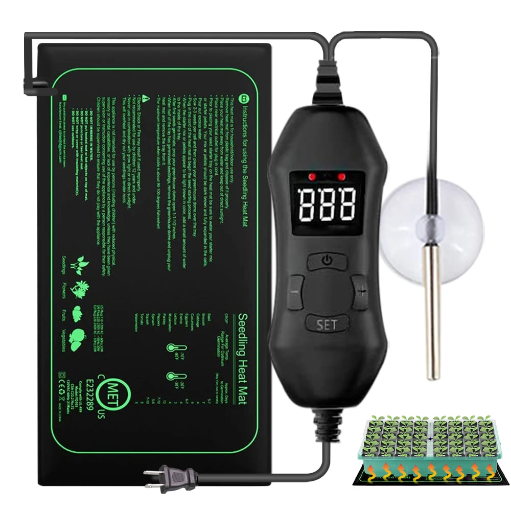 50 واط الاتحاد الأوروبي-الولاي - مراجعة Seedling Heat Mat وسعره