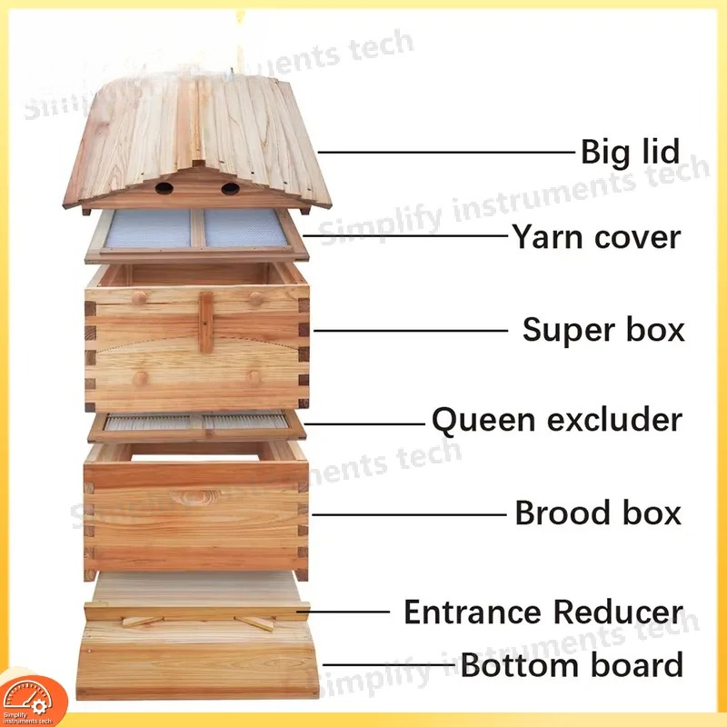 إطار خلية نحل ذاتي التدفق أوتو - مراجعة Beehive Frame Wax وسعره