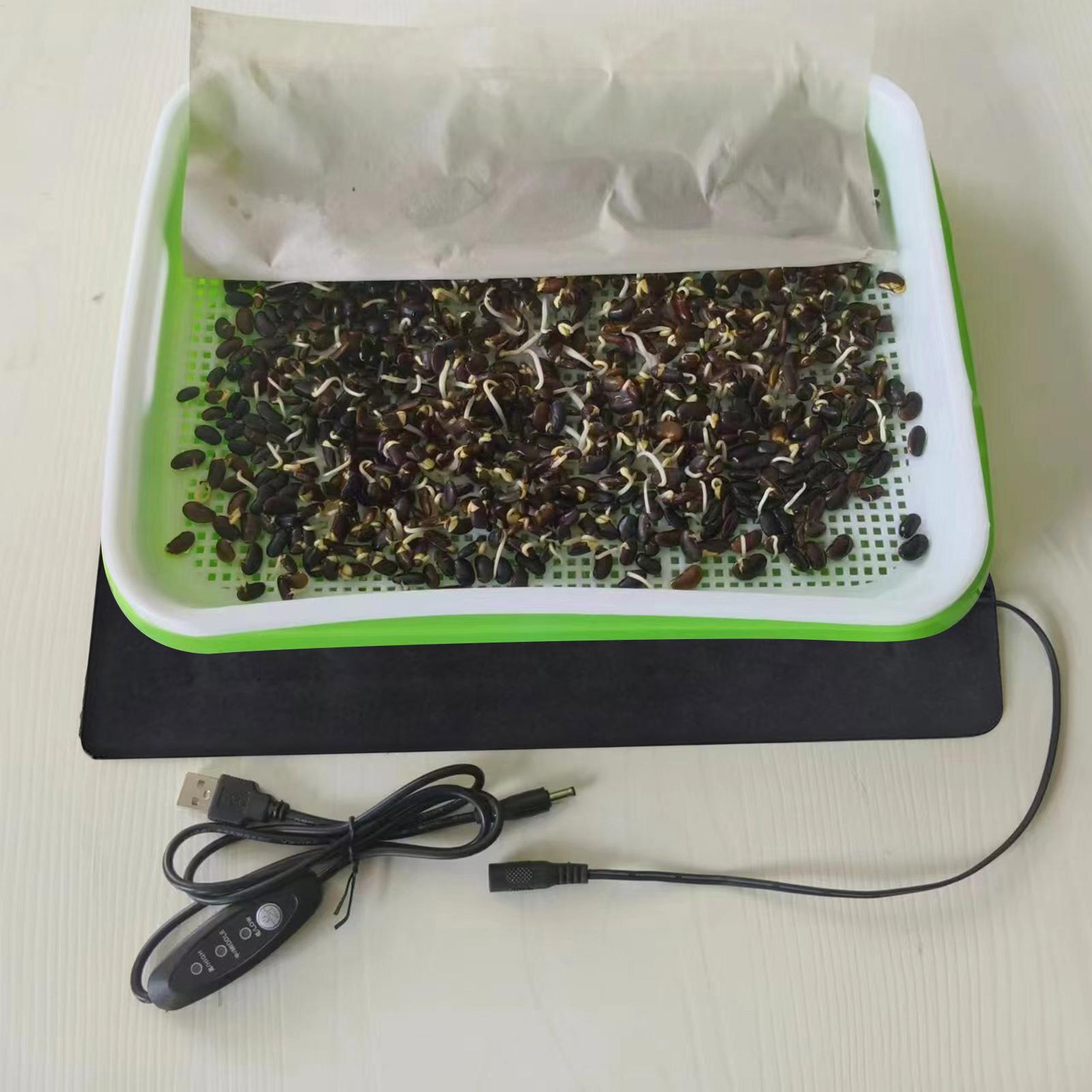 بساط حراري للشتلات 5 فولت 2 أم - مراجعة Seedling Heat Mat وسعره
